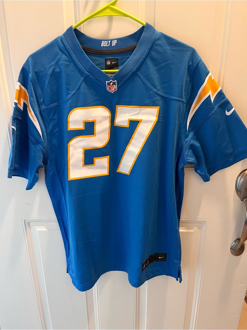 Nike Chargers #27 Jackson Jersey